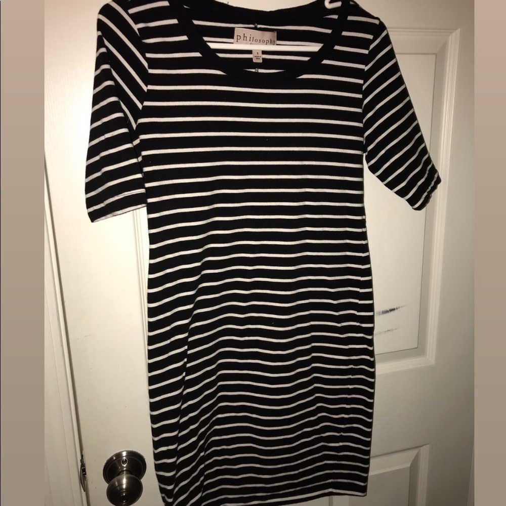 Philosophy brand mini dress.